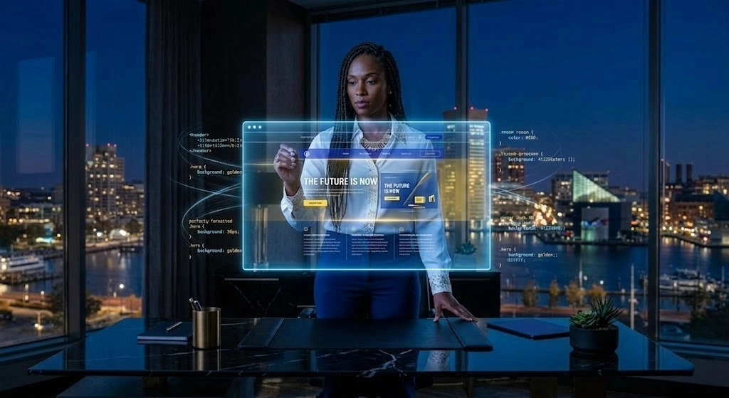 Website Development - Night